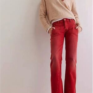 Free People Carnivale Low Rise  Jeans